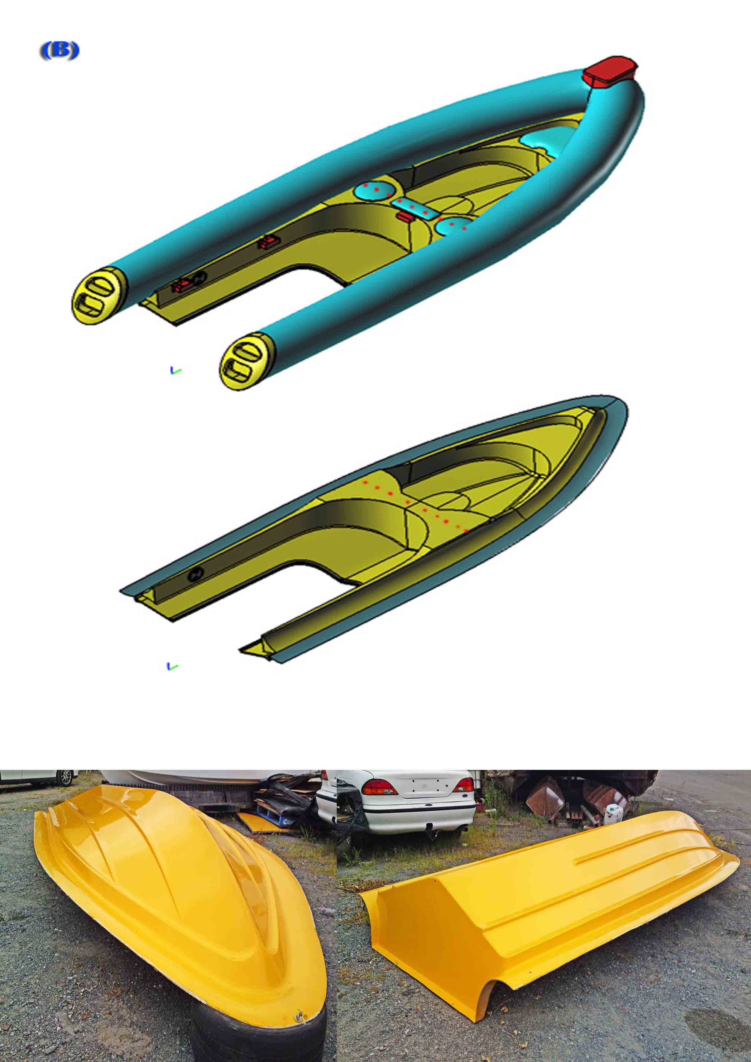 Dockitjet RIB kit perspective illustration